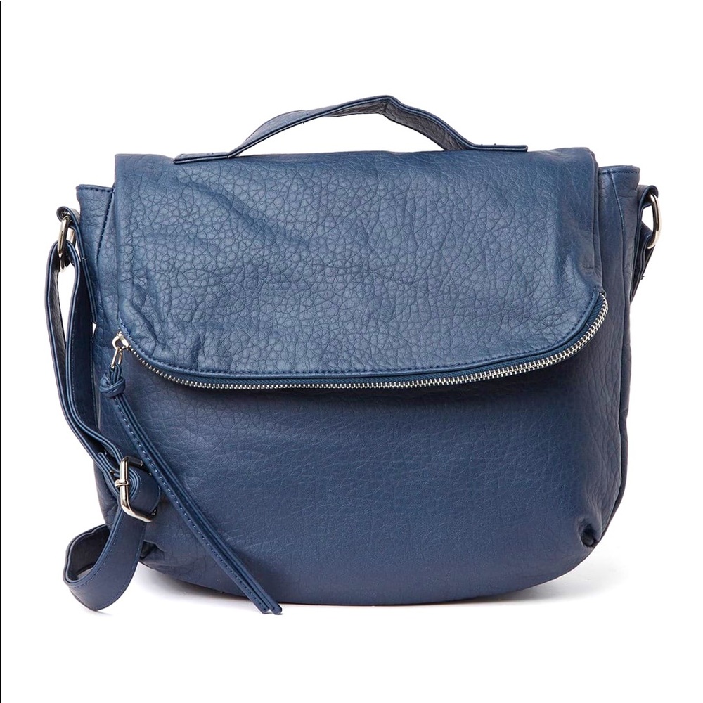 Blue Messenger Bag